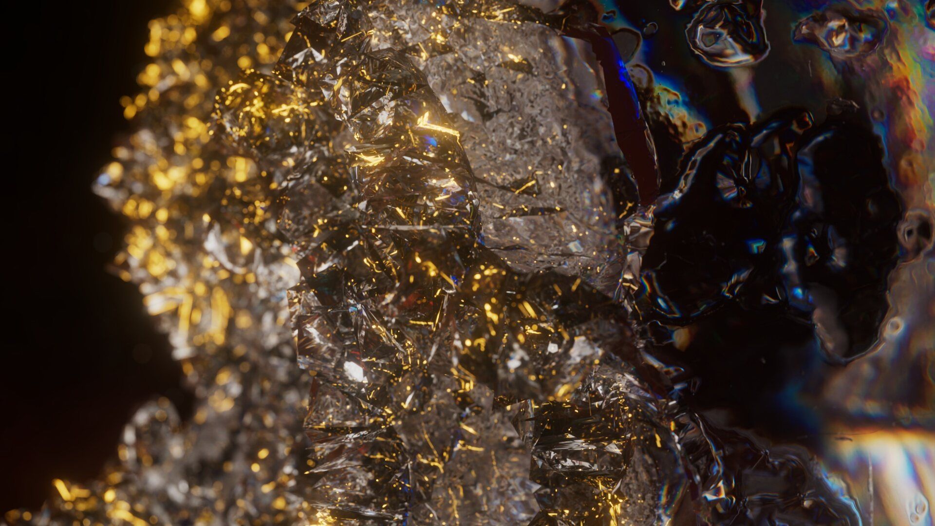 The Creators Show, golden crystals test