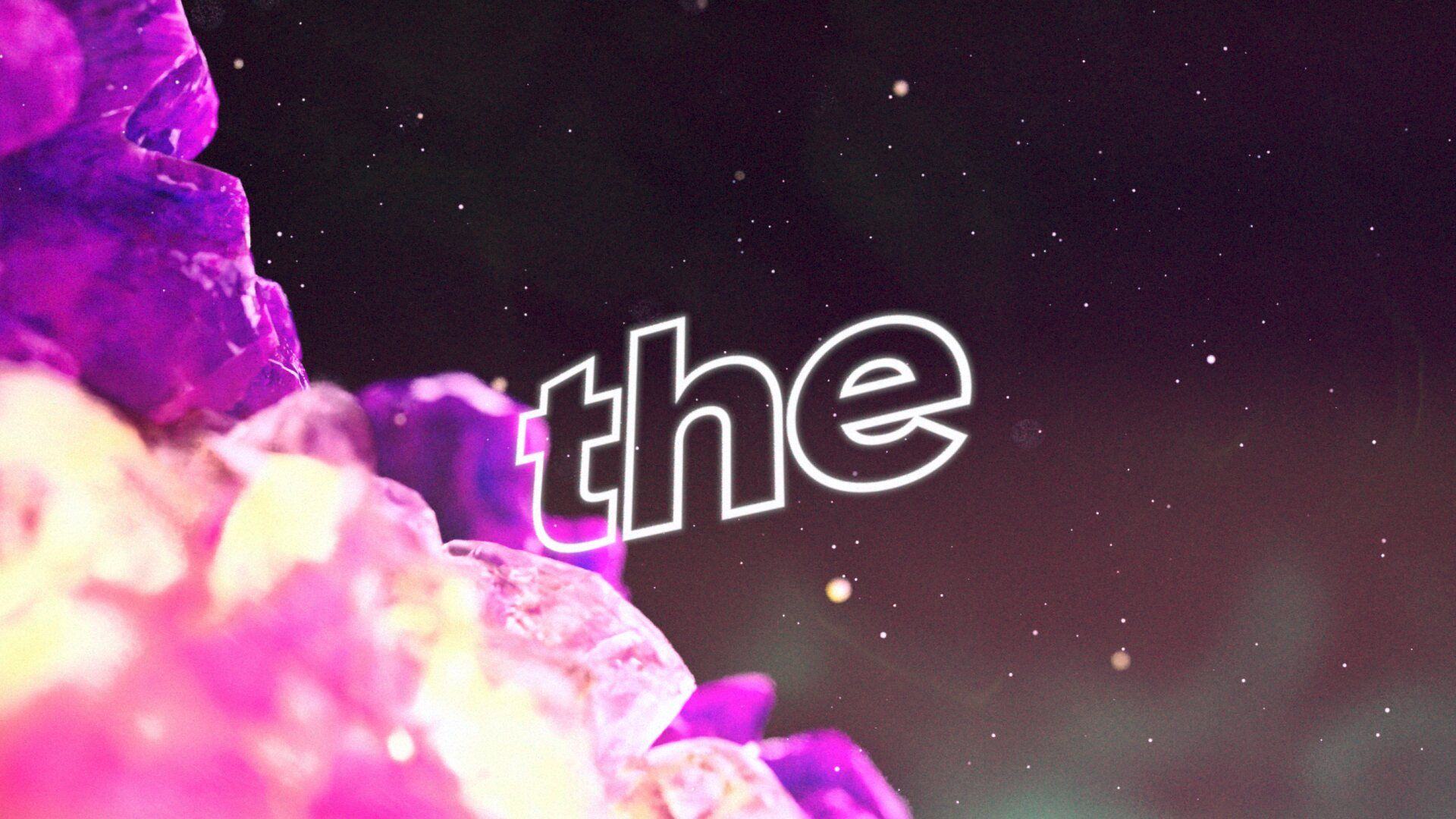 The Creators Show, the title appears in the burst of crystals